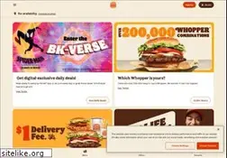 Sites similar to bk.com