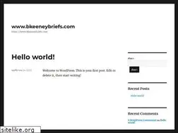 Sites similar to bkeeneybriefs.com