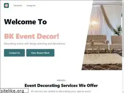 Sites similar to bkeventdecor.com