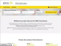 Sites similar to bkk-klinikfinder.de