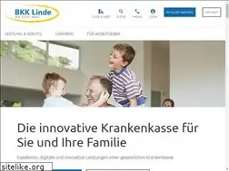 Sites similar to bkk-linde.de