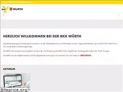 Sites similar to bkk-wuerth.de