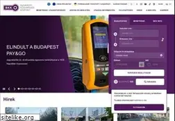 Sites similar to bkk.hu