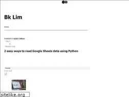 Sites similar to bklim.medium.com