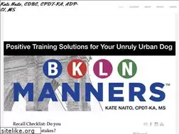 Sites similar to bklnmanners.com