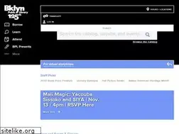 Sites similar to bklynlibrary.org