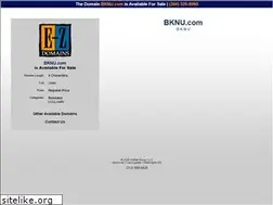 Sites similar to bknu.com