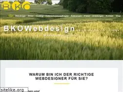 Sites similar to bkowebdesign.de