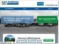 Sites similar to bkpumpinginc.com