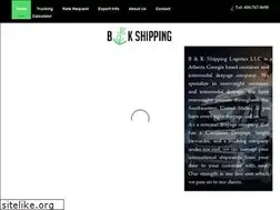 Sites similar to bkshippinglogistics.com