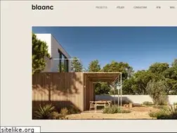 Sites similar to blaanc.com