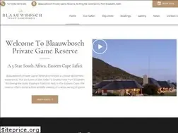 Sites similar to blaauwbosch.com