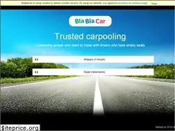 Sites similar to blablacar.be