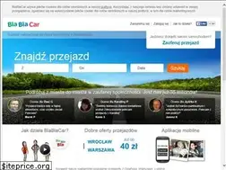 Sites similar to blablacar.pl
