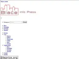Sites similar to blaceinfopress.rs