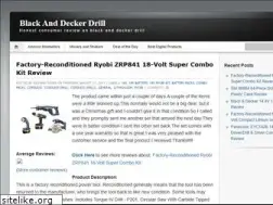 Sites similar to black-and-decker-drill.blogspot.com