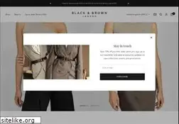 Sites similar to black-brown.com