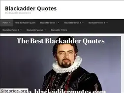 Sites similar to blackadderquotes.com
