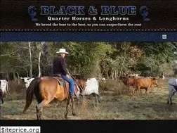 Sites similar to blackandbluequarterhorses.com