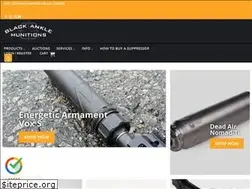 Sites similar to blackanklemunitions.com