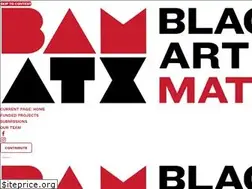 Sites similar to blackartmattersatx.org