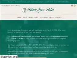 Sites similar to blackbasshotel.com