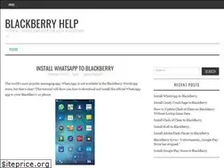 Sites similar to blackberryhelp.com