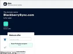 Sites similar to blackberrysync.com