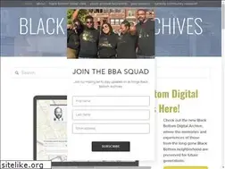 Sites similar to blackbottomarchives.com