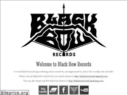 Sites similar to blackbowrecords.com