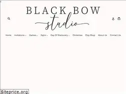 Sites similar to blackbowstudio.com