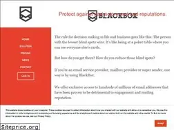 Sites similar to blackbox.email