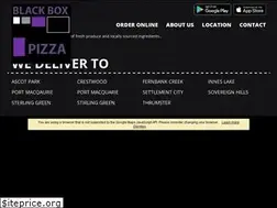 Sites similar to blackboxpizza.com.au