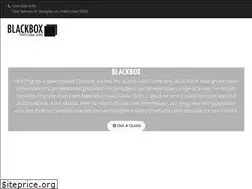 Sites similar to blackboxproaudio.com