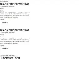 Sites similar to blackbritishwriting.com