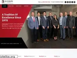 Sites similar to blackburnlawyers.ca