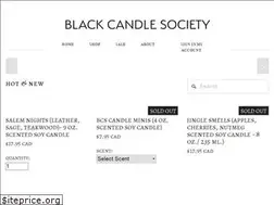 Sites similar to blackcandlesoc.com