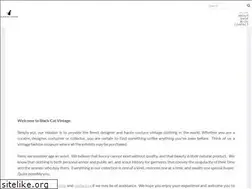 Sites similar to blackcatvintage.com