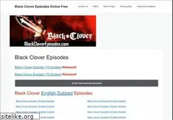Sites similar to blackcloverepisodes.com