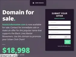 Sites similar to blackclubsmatter.com