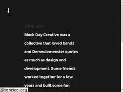 Sites similar to blackdaycreative.com