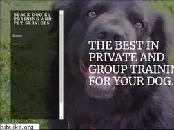 Sites similar to blackdogk9.com
