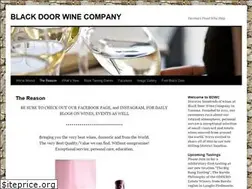 Sites similar to blackdoorwinecompany.com