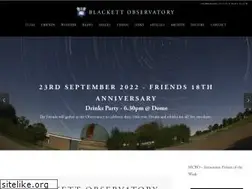 Sites similar to blackettobservatory.org