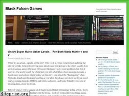 Sites similar to blackfalcongames.net
