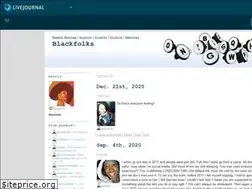 Sites similar to blackfolk.livejournal.com