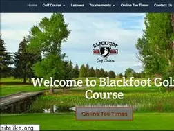 Sites similar to blackfootgc.com