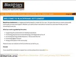 Sites similar to blackfriars-settlement.org.uk