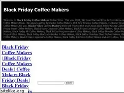 Sites similar to blackfridaycoffeemakers.com