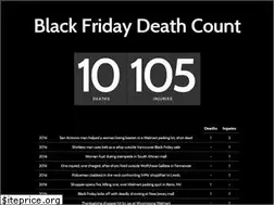 Sites similar to blackfridaydeathcount.com